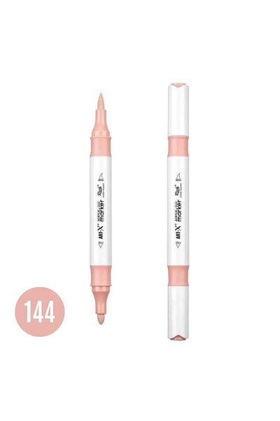 Art Tone Art-X Double Brush Tip Water-Based Marker Pen 144 Light Coral