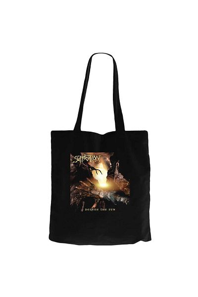 Z zepplin Suffacation Despise the Sun Black Canvas Tote Bag