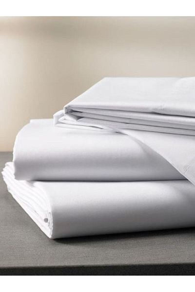 Gentelle Cotton Hotel Duvet Cover Set – 6 Piece Soft & Cozy – King Size – White – Fits 200x200 cm Mattress
