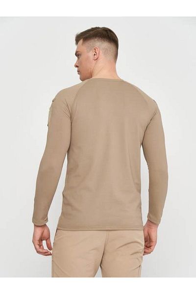 SINGLE SWORD Ss Collarless Long Sleeve T-Shirt Lacos Fabric