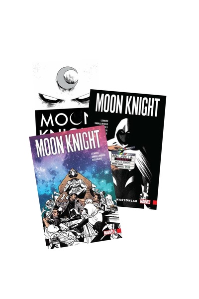 Marmara Çizgi Yayınları Moon Knight 1-2-3. Ciltler Çizgi Roman Seti