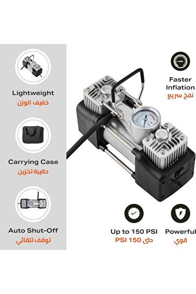 S Z F Store مضخة هواء ذات أسطوانة مزدوجة