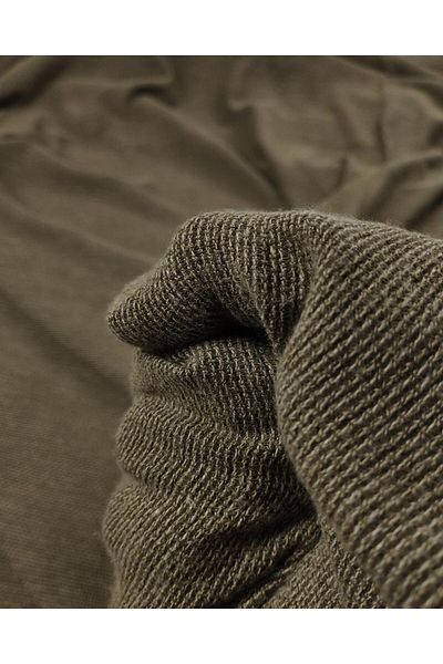 Kumaş Parça 57% Viscose 43% Cotton Draped Woven in Olive Green Color (Width 160 cm X Length 360 cm)