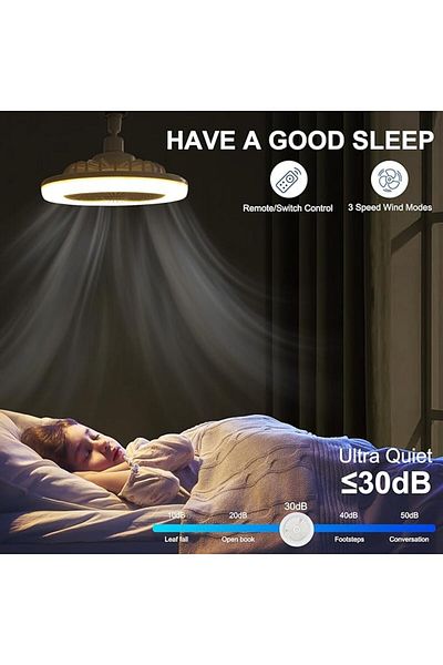 FİAPFO Ceiling fan with LED lighting APF®, Multifunctional, 21W lamp, 3 Light Colors, White