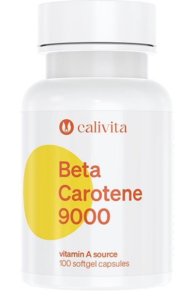 Calivita Beta Caroten Supliment alimentar Provitamina A (100 capsule moi) - Calivita