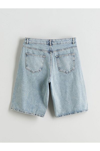 LC Waikiki Standard Fit Men's Jean Shorts