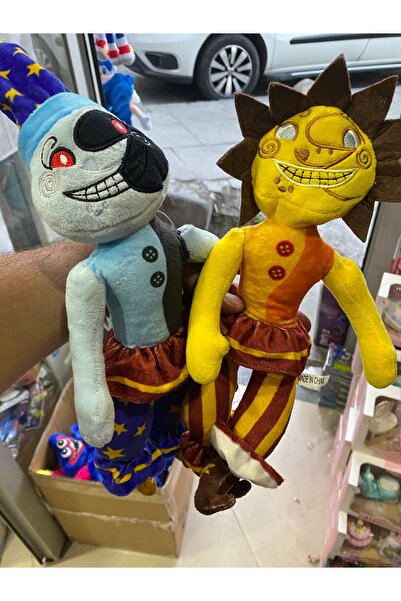 liss çarşı Freddy Güneş ve Ay peluş Oyuncak Gerçekçi Görünüm