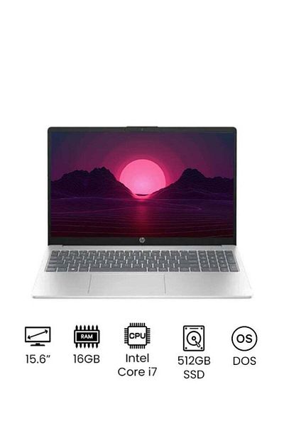 HP 15-fd0018nx Laptop With 15.6-inch Full HD Display, Intel Core i7, 16GB RAM, 512GB SSD, DOS, Intel