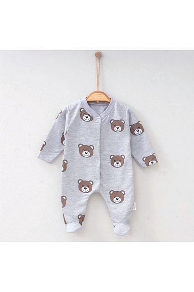 Baby Wings Nayinom Teddy Bear Printed Jumpsuit