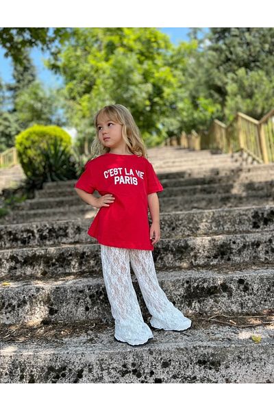 Balerinikizler Baby&Kids Lace Girl's Pants