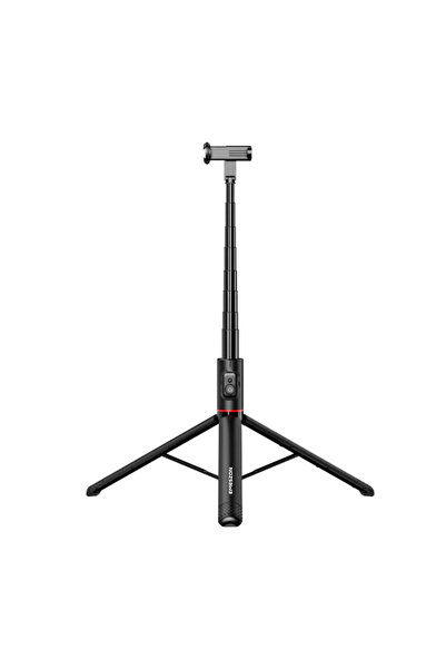 EMESZON Stick selfie telescopic profesional cu trepied monopied EMESZON® C10 36,5 - 183 cm Bluetooth, negru