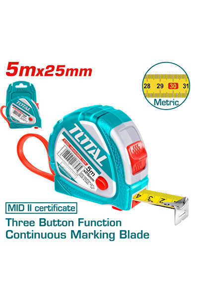 TOTAL Metre 5mt*25mm