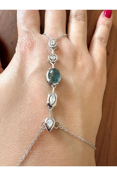 Gümüş sandık موديل العلامة التجارية Blue Stone من الفولاذ شاهميران