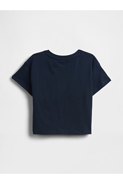 GAP Kız Bebek Lacivert Mix & Match Relaxed Grafik T-Shirt