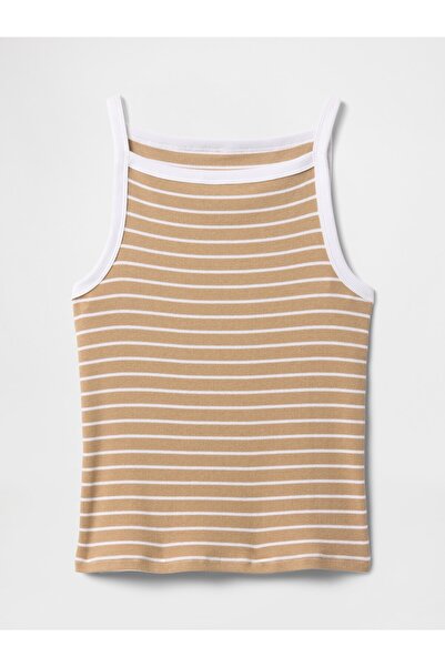 GAP Kadın Kahverengi Halter Yaka Modern Atlet