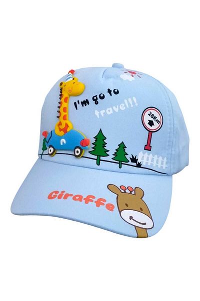 Aware Time Pălărie de vară unisex pentru copii de 4-8 ani cu accesoriu reglabil pe spate