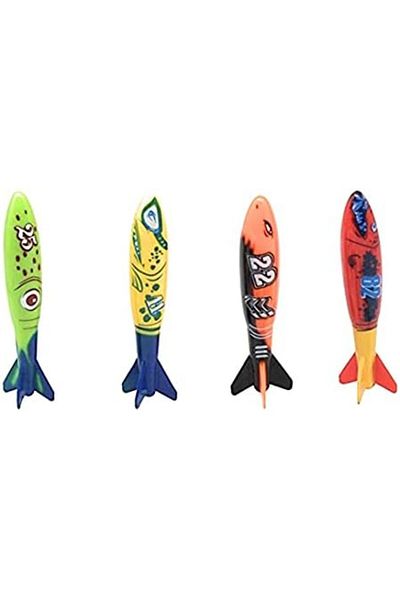 PFIVE Pool Torpedoes, Glides Under Water, Fun Way to Improve Swimming Skills - 3 Pack