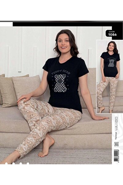 ADALYA طقم بيجامة نسائي مزدوج