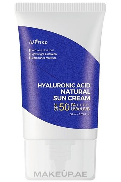 Isntree Hyaluronic Acid Natural Sun Cream SPF 50 + PA ++++