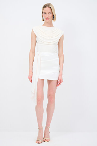 adL Mert Aslan Pileli Asimetrik Etek