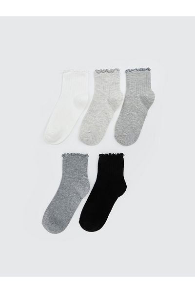 LC Waikiki Women's Flat Socks 5-Pack