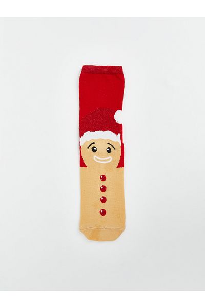 LC Waikiki New Year's Themed Women's Socks