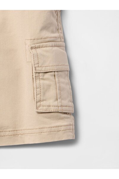 GAP Erkek Bebek Bej Pull-On Kargo Şort