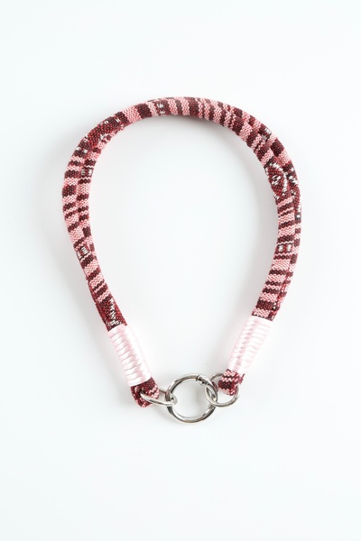 Winla Paws Evcil Hayvan Kedi Köpek Halka Uçlu Renkli El Yapımı Boyun Tasma