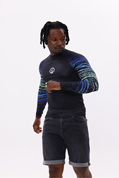 NEPTUNUS SHOP UPF50,ERKEK UZUN KOLLU RASHGUARD,SU SPORLARI ÜST GİYİM