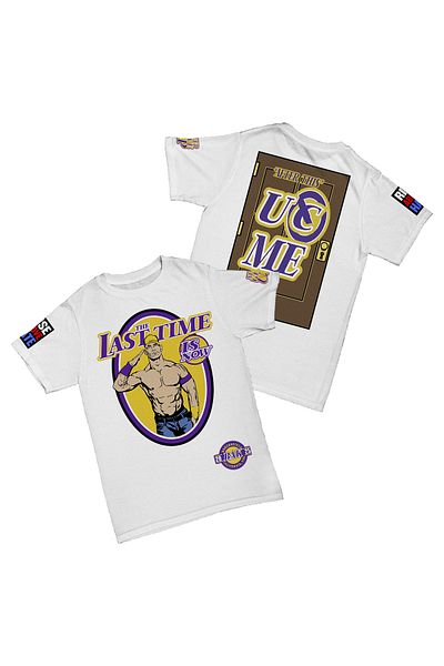 LEIVOR John Cena UC ME Never Give Up Βαμβακερό μπλουζάκι με στάμπα