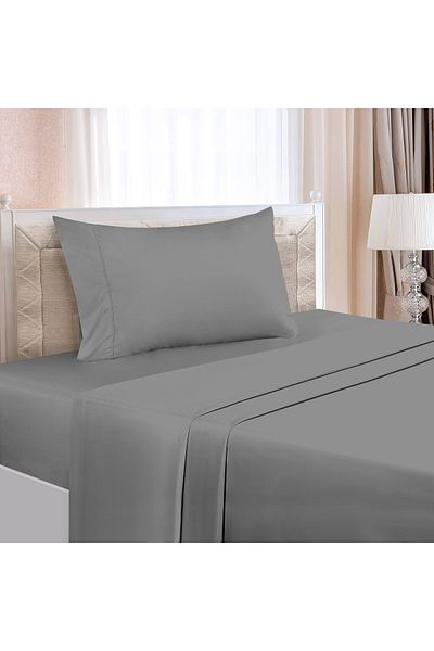 CASAVIA Premium Bedding Sets- 400 Thread Count- Soft Sateen 100% Cotton - Twin 3 Piece sheet sets,