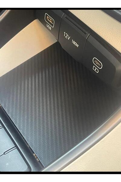 KARAHASANOĞLU MAKİNE i20 / Bayon Karbon Desenli Ön Konsol Koruma Kapağı