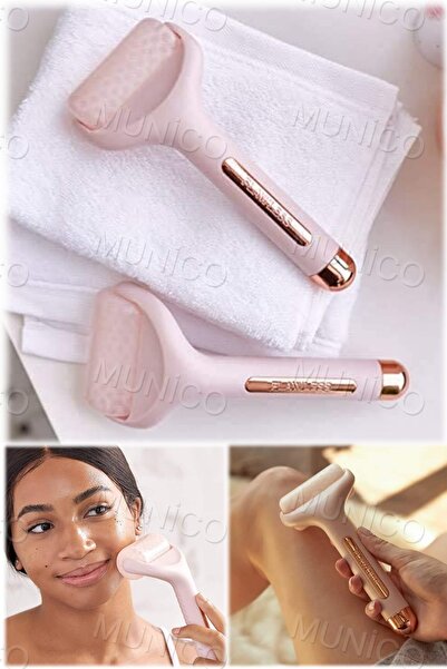 Munico Yüz Buz Rulosu Kırışıklıkları Sıkılaştırmak İçin Pürüzsüzleştirici Kır...