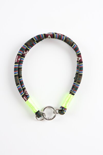 Winla Paws Evcil Hayvan Kedi Köpek Halka Uçlu Renkli El Yapımı Boyun Tasma