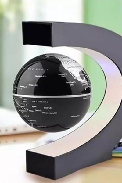 CİYU TİCARET Dekoratif manyetik sihirli dünya küresi havada duran dünya manyetik dünya