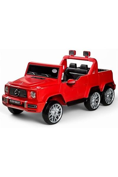ALBADER Electric Car Mercedes Desgin For Kids, Children's Mercedes Benz G-Class Pickup, 12V Battery