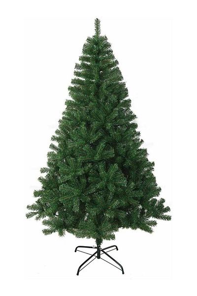 huitich 220cm Artificial Christmas Tree in Lush Green Pine, with 1050 Branches