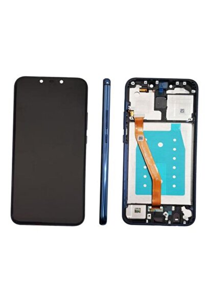 TamirCep Huawei Mate 20 Lite Uyumlu Çıtalı Mavi Ekran Lcd Dokunmatik Beraber