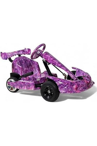 ALBADER Kids Karting Drift Car, 36V Crazy Drift Electric Car with LED Wheels, Electric Scooter