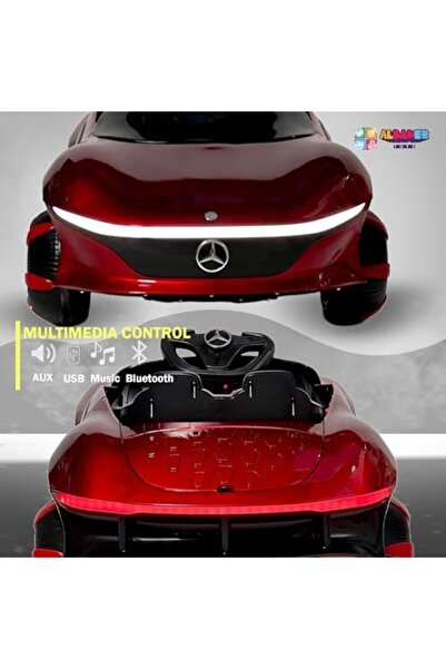 ALBADER Electric Ride On Car Mercedes Maybach EQ With 2 Big Motors, 12V Battery, Ride on Toys Car