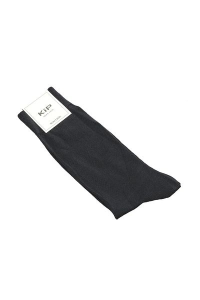 Kip Navy Blue 80% Cotton, 20% Polyamide Socks