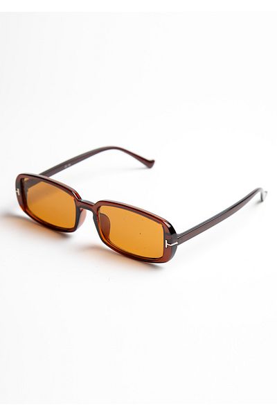 shop Oval Metal Detailed Uv-400 Sunglasses Amr-0012