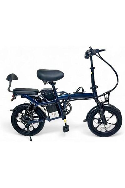 ALBADER Electric Bike 16 Inch, Foldable Electric Bike 2 Seats 60-65 KM/H Max Speed, Electric Scooter
