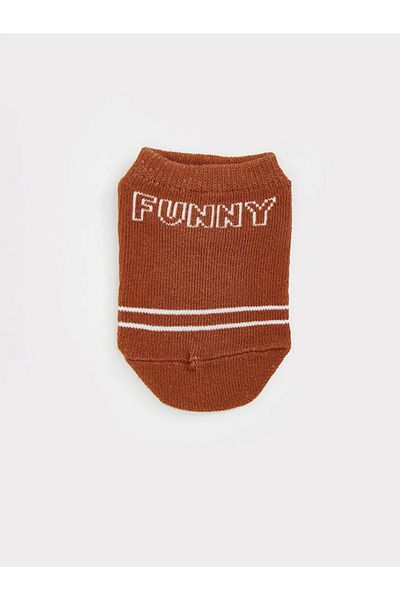 LC Waikiki Lcw baby ecru boy baby booties socks 3-pack