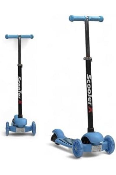 ALBADER Scooter, Kick Scooter, Adjustable Kickboard, Child’s Kick Scooter, Seat Handlebar Height