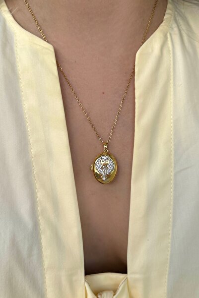 Okko Store Çelik Uzak Şehir Alya Kolye