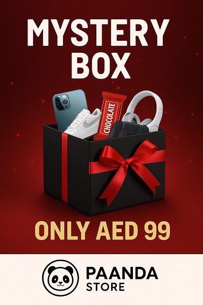 Generic Mystery Box – Surprise Bundle with TV Box, Electronics, Chocolate, Sneakers, Gadgets & More | AED 99