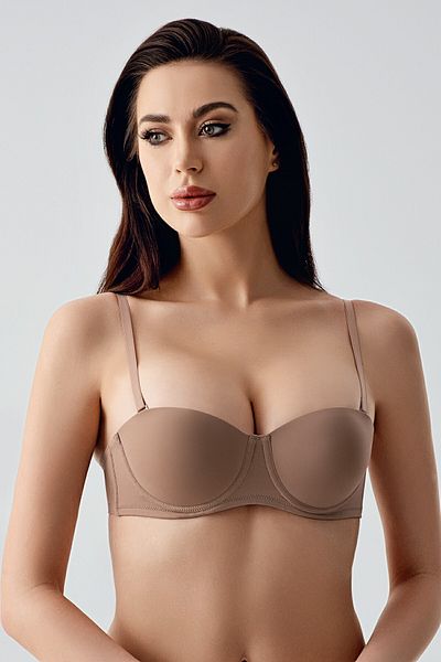 NEWBRA LINGERIE Γυναικείο σουτιέν B Cup χωρίς επένδυση