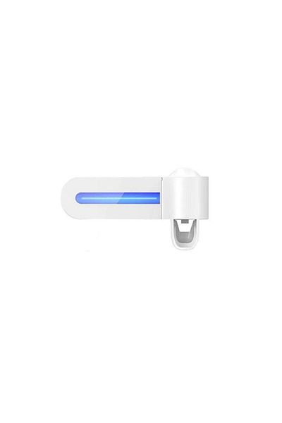 SIKS Dozator de pastă de dinți ® și sterilizator UV pentru periuța de dinți, alb