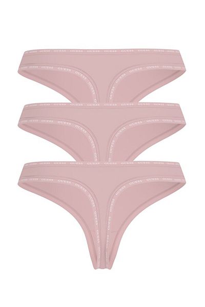 Guess Basic Thong Femei Slip Pachet de 3 chiloți